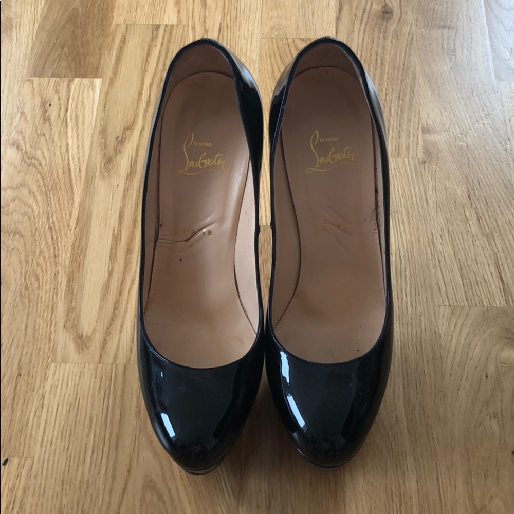 Christian Louboutin black heels!